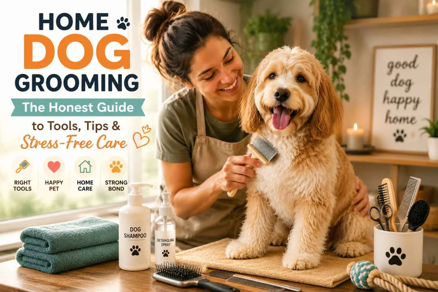 The Best Dog Grooming Tools for Home Use in 2026 (Without Ruining Your Dog’sCoat)