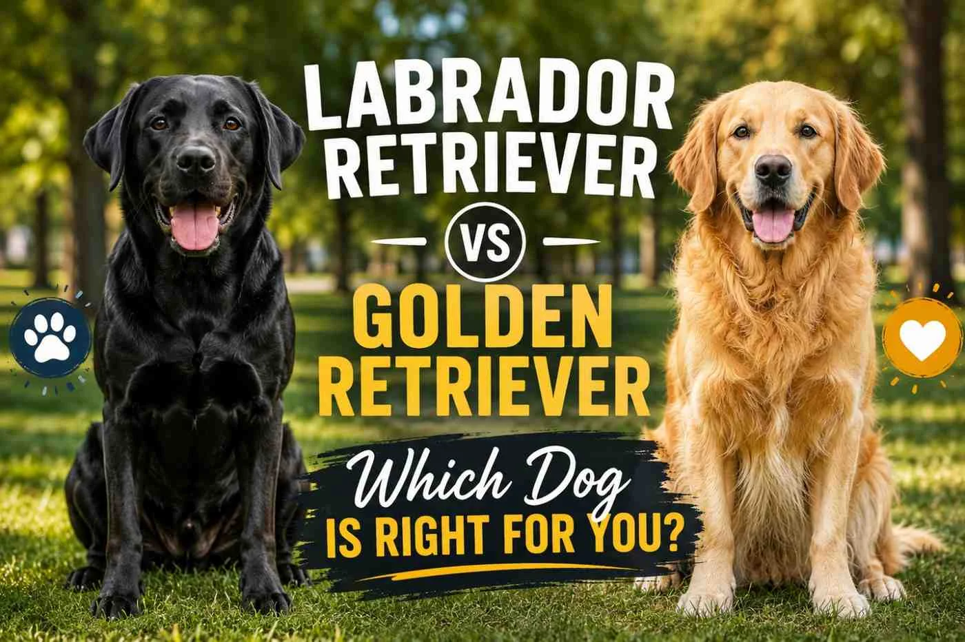 Labrador vs Golden Retriever: The Argument Every Dog Person HasEventually